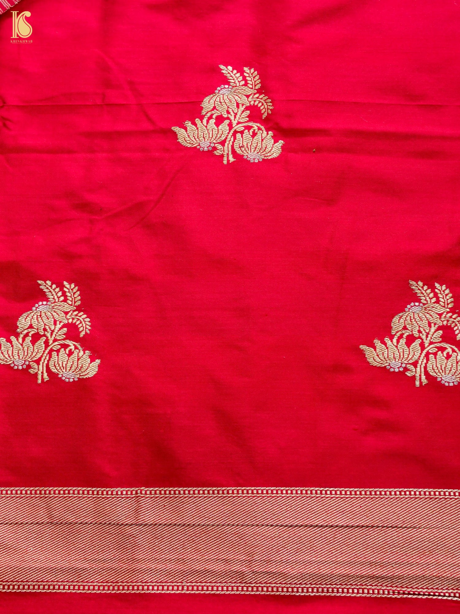 Handwoven Banarasi Katan Silk Suit Fabric Set