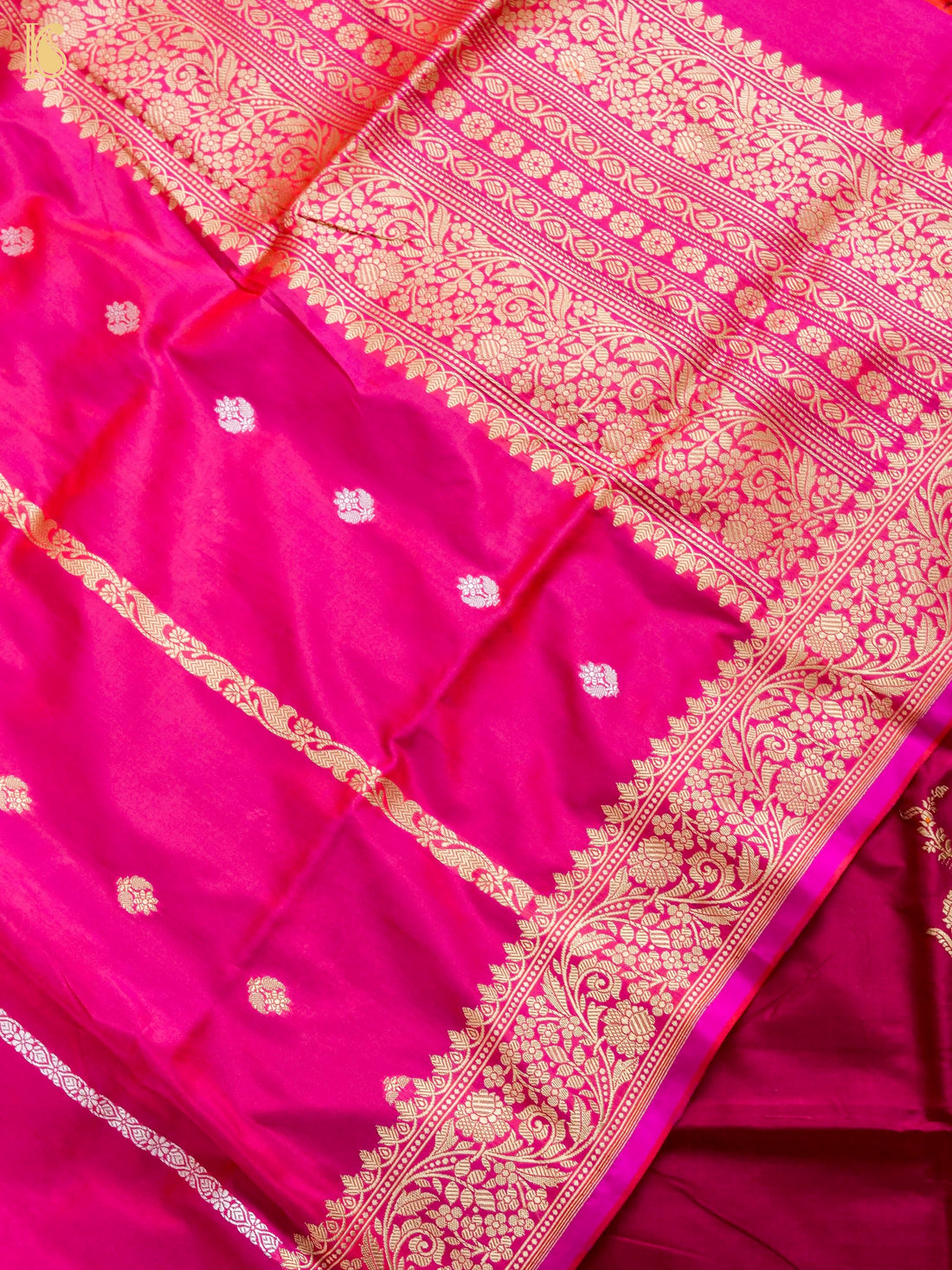 Handwoven Banarasi Katan Silk Suit Fabric Set