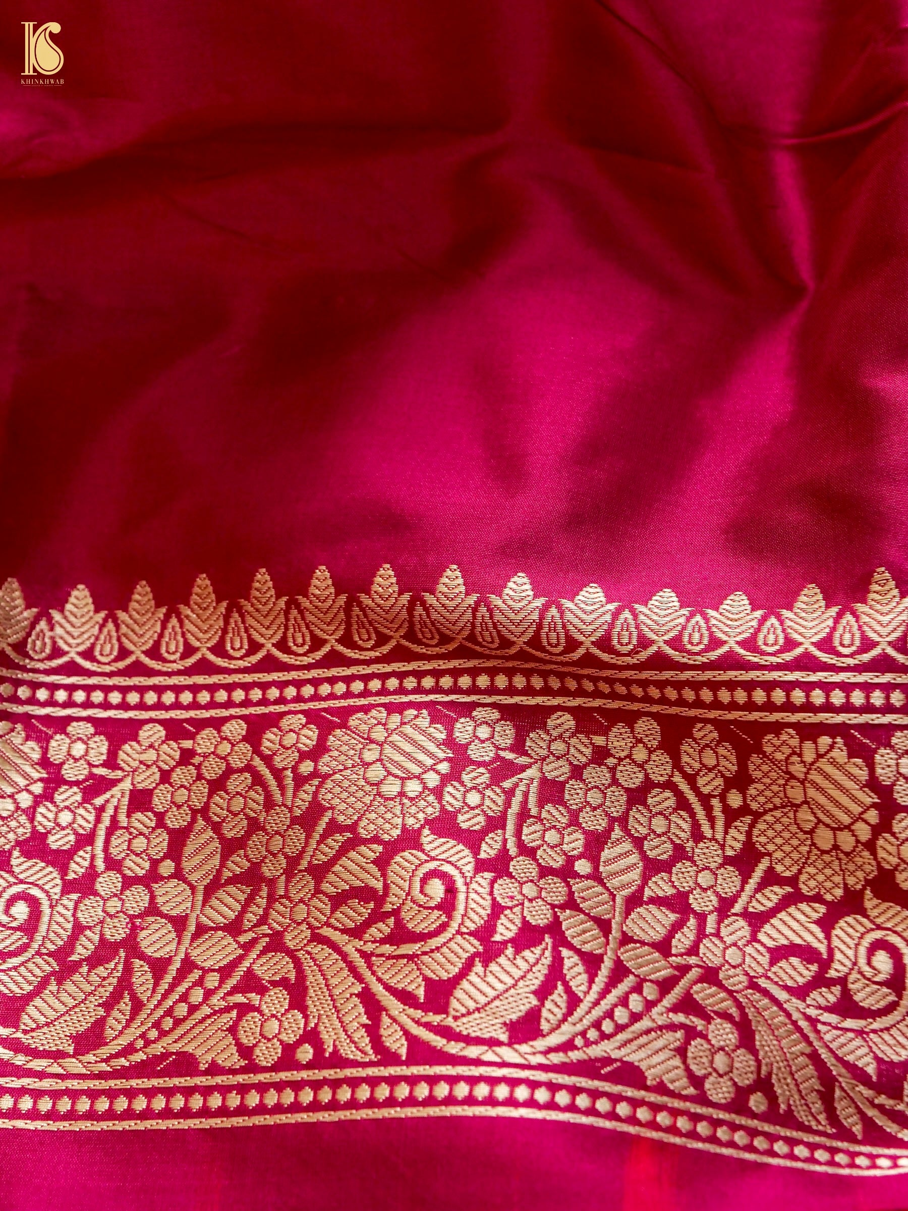 Handwoven Banarasi Katan Silk Suit Fabric Set