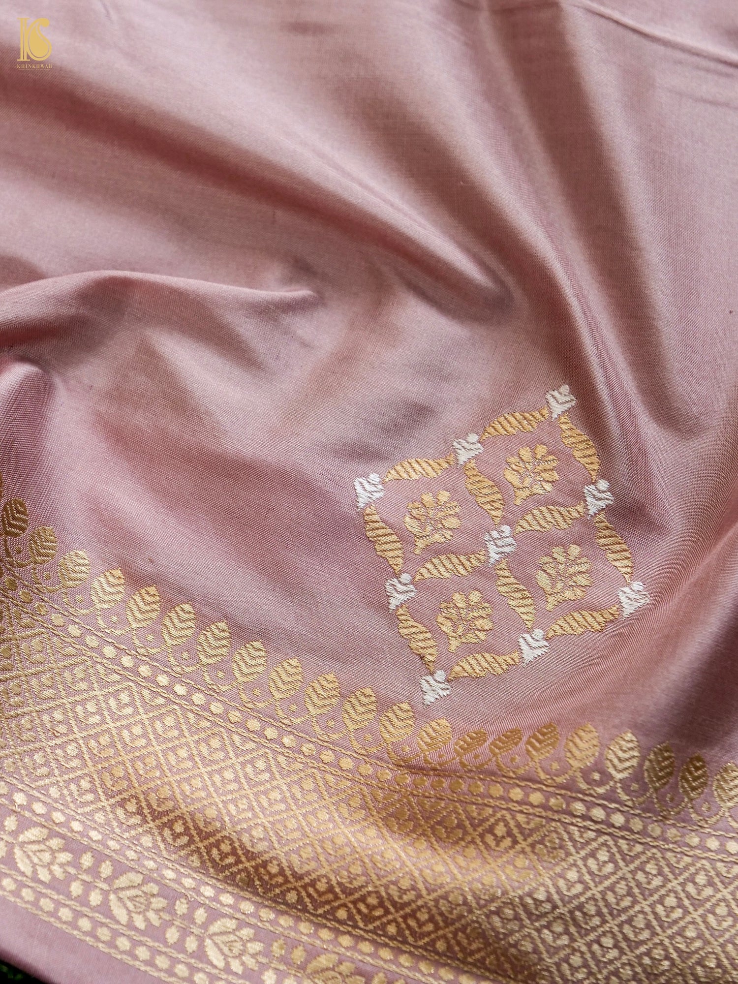 Handwoven Banarasi Katan Silk Suit Fabric Set