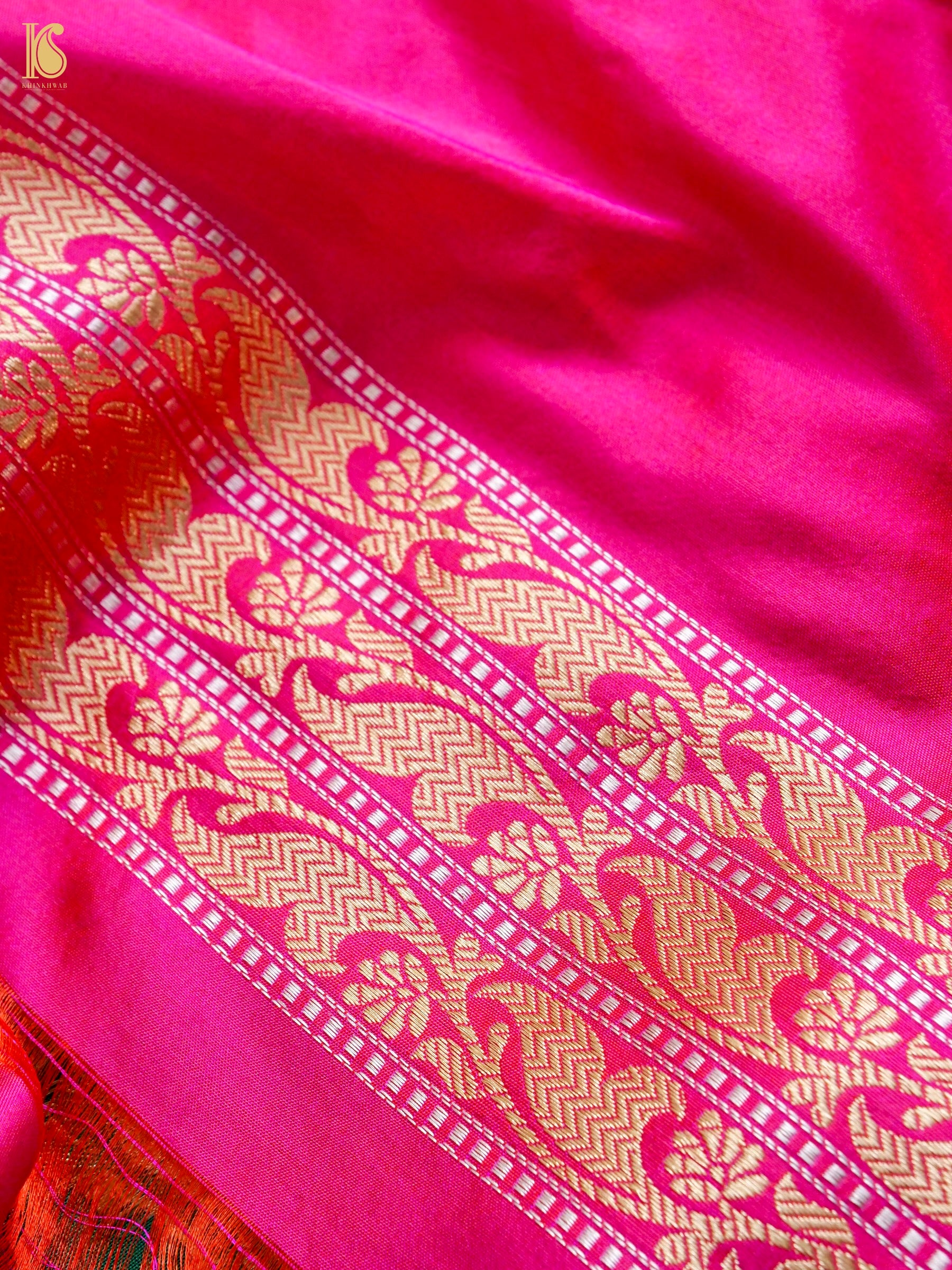 Handwoven Banarasi Katan Silk Suit Fabric Set