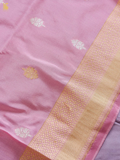 Handwoven Banarasi Katan Silk Suit Fabric Set