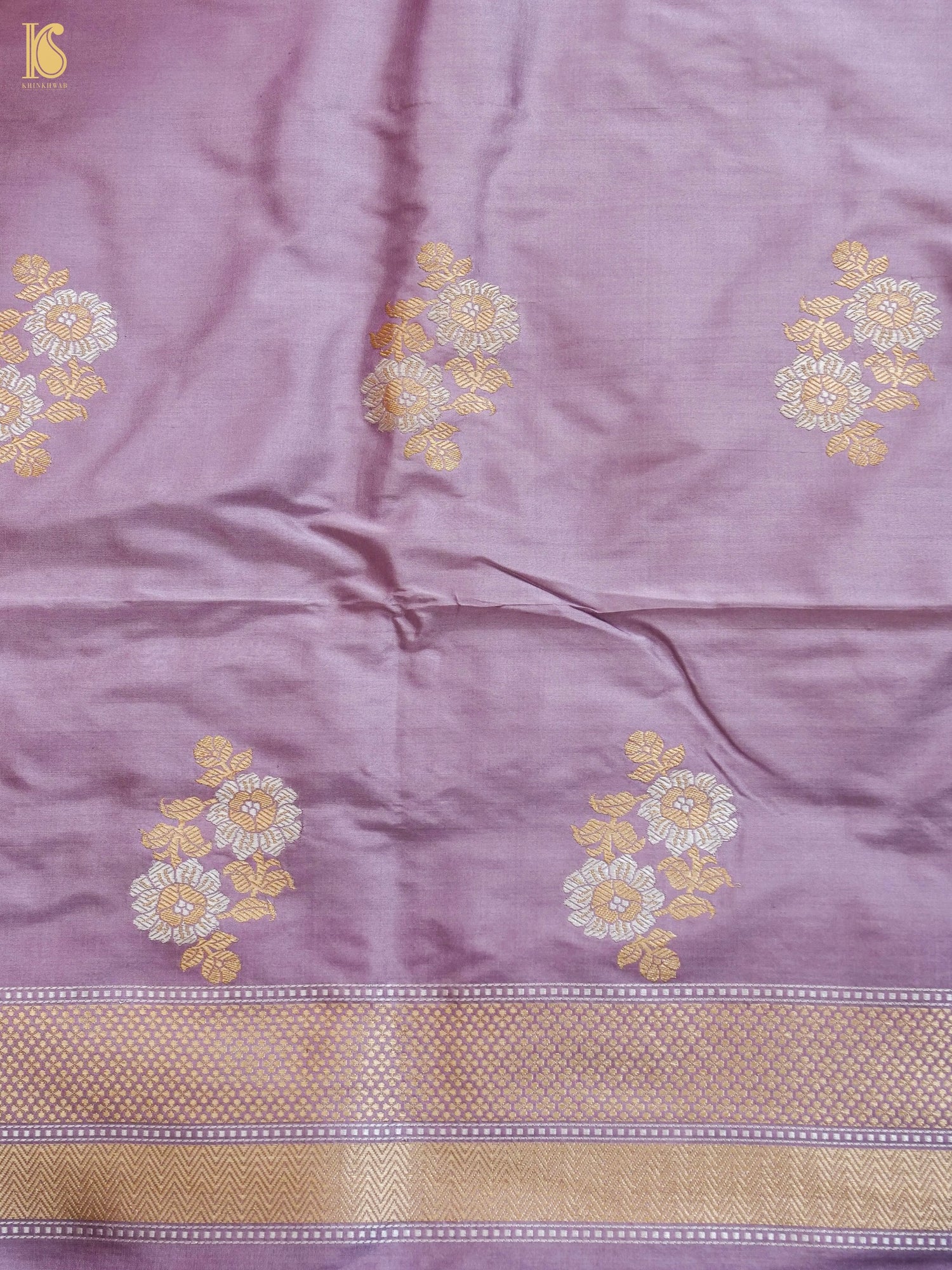 Handwoven Banarasi Katan Silk Suit Fabric Set