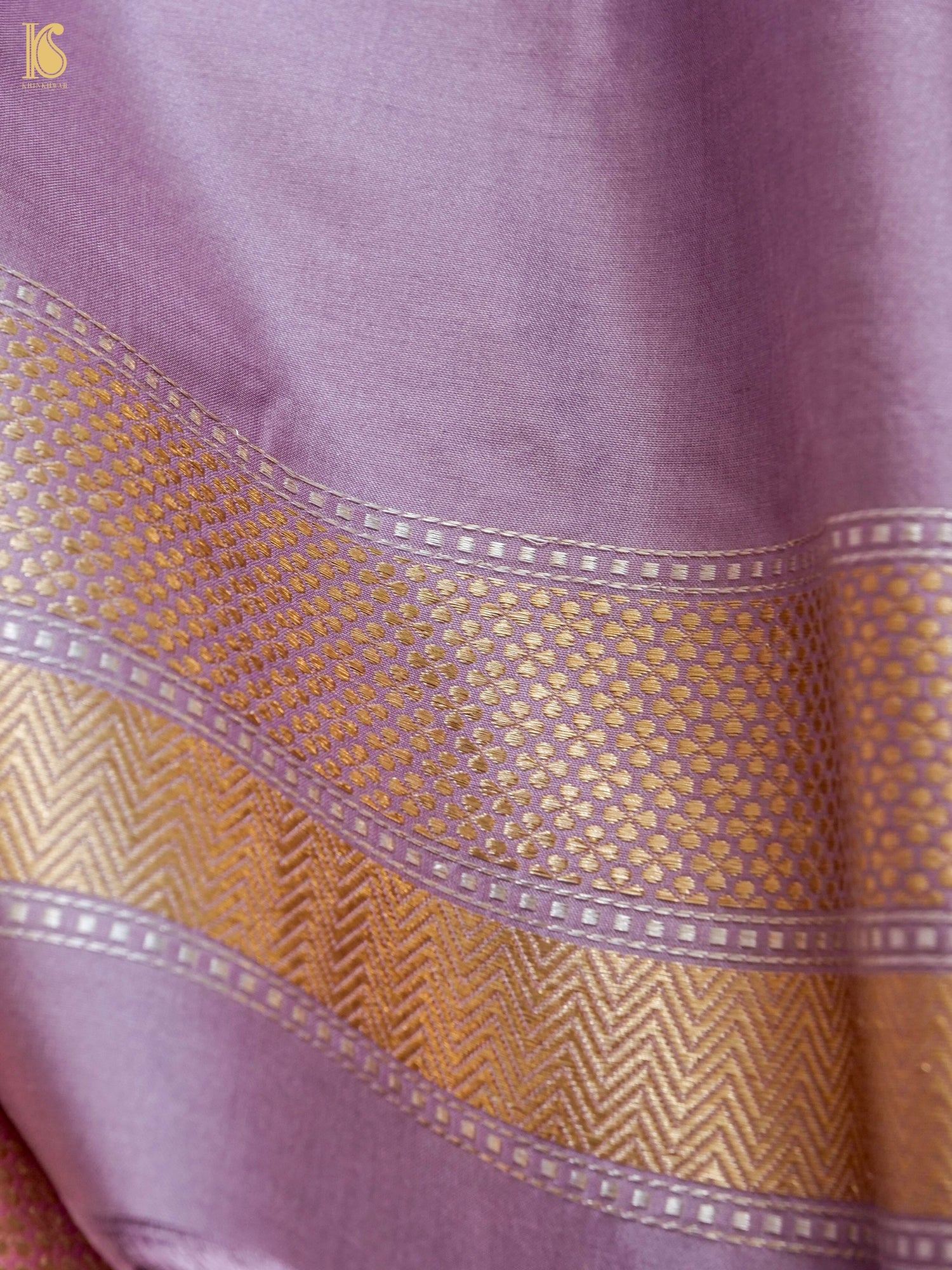 Handwoven Banarasi Katan Silk Suit Fabric Set