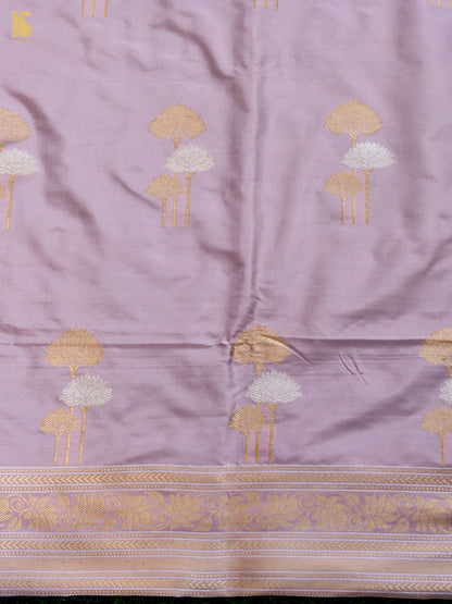 Handwoven Banarasi Katan Silk Suit Fabric Set