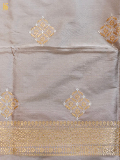 Handwoven Banarasi Katan Silk Suit Fabric Set