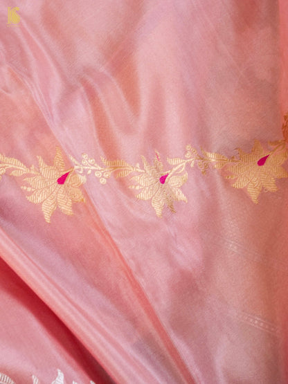 Handwoven Banarasi Katan Silk Suit Fabric Set