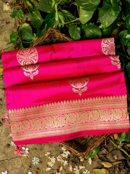 Banarasi Handloom Pure Katan Silk Kadwa Saree