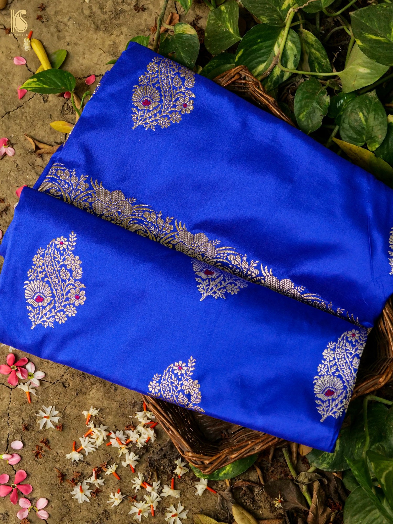 Banarasi Handloom Pure Katan Silk Kadwa Saree