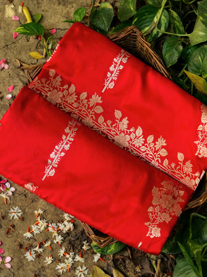 Banarasi Handloom Pure Katan Silk Kadwa Saree