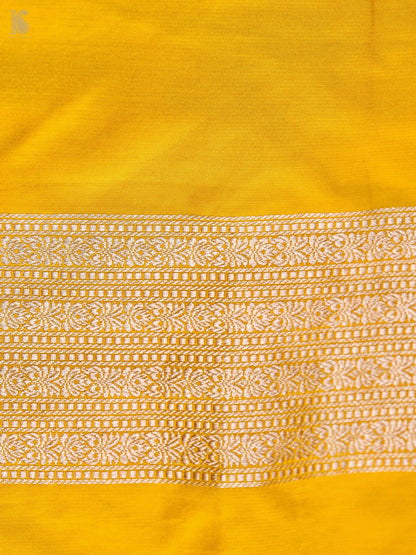 Banarasi Handloom Pure Katan Silk Saree with Tilfi Border