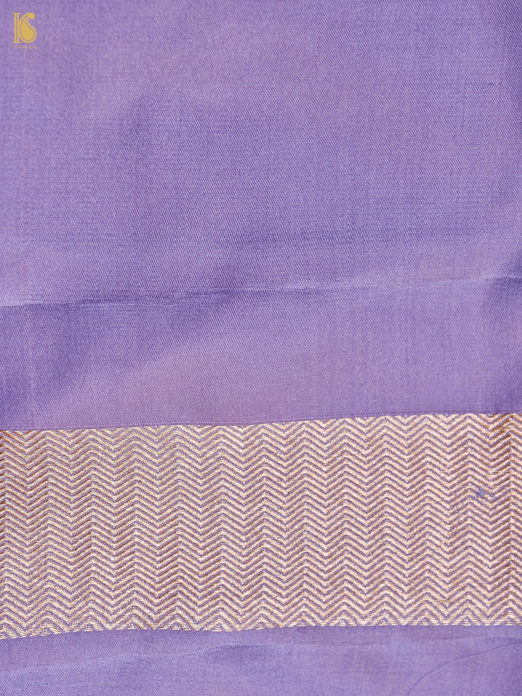 Banarasi Handloom Pure Katan Silk Saree with Tilfi Border