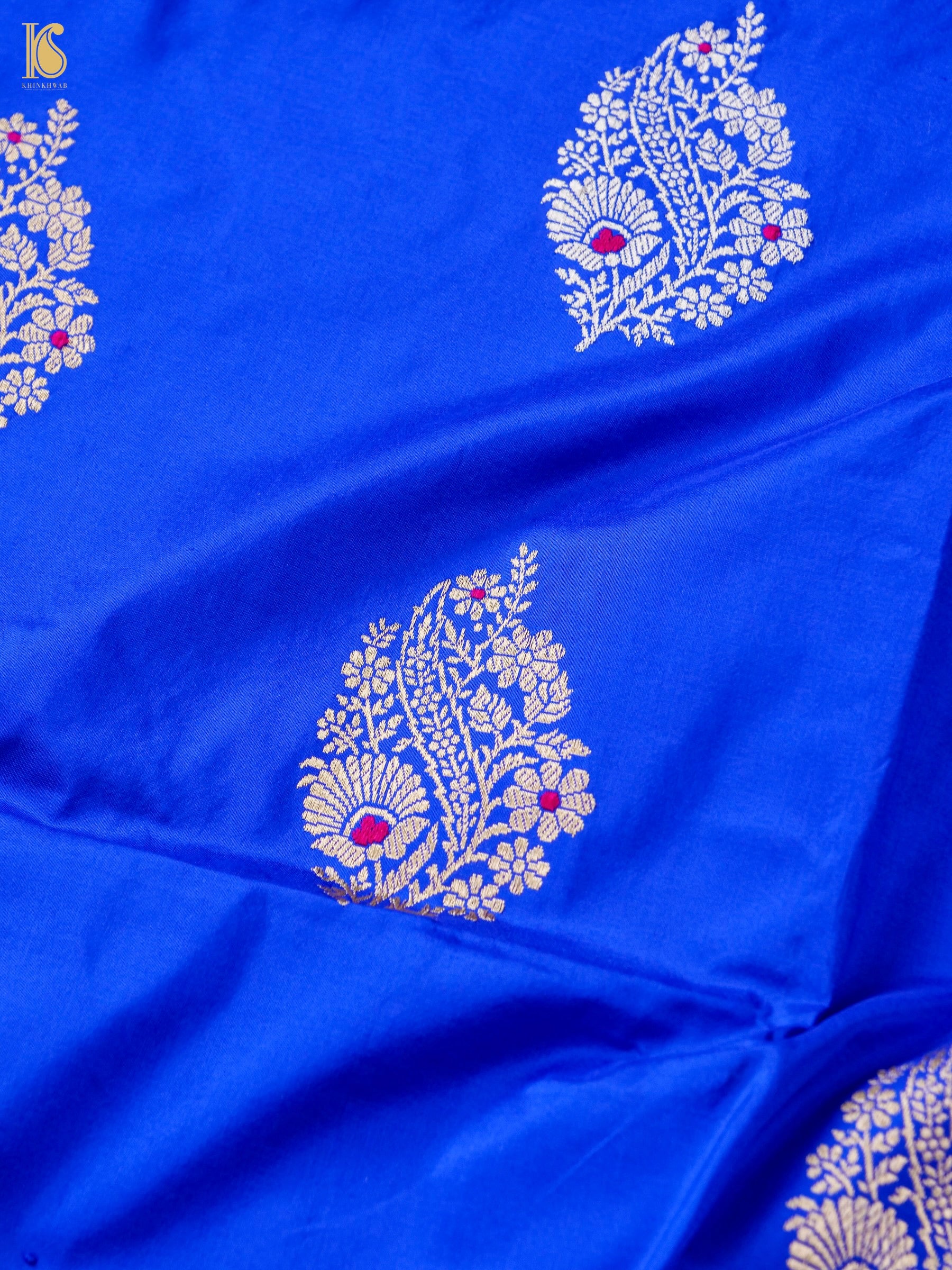 Banarasi Handloom Pure Katan Silk Kadwa Saree