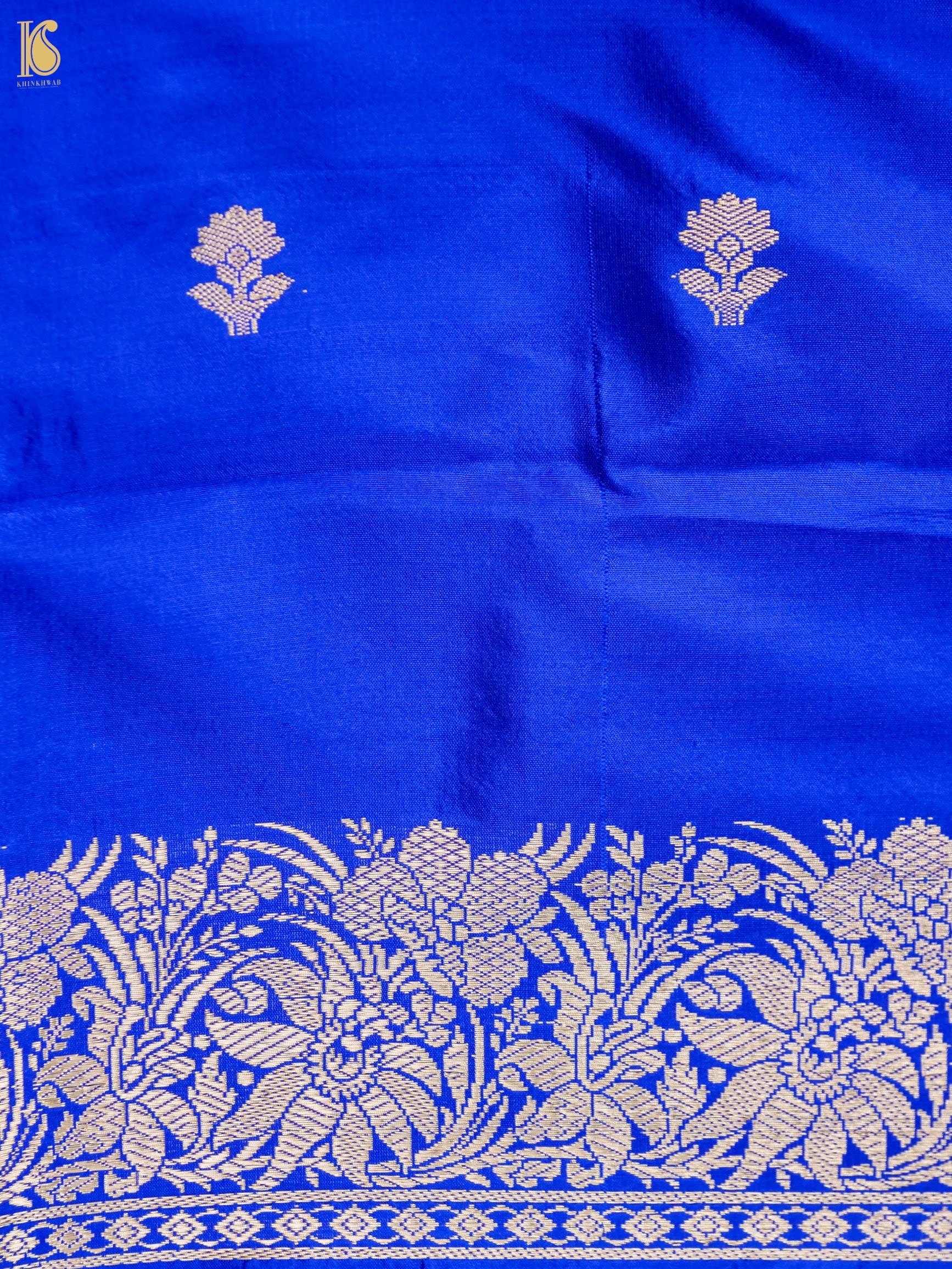 Banarasi Handloom Pure Katan Silk Kadwa Saree