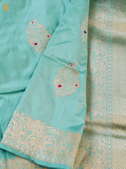 Banarasi Handloom Pure Katan Silk Kadwa Saree