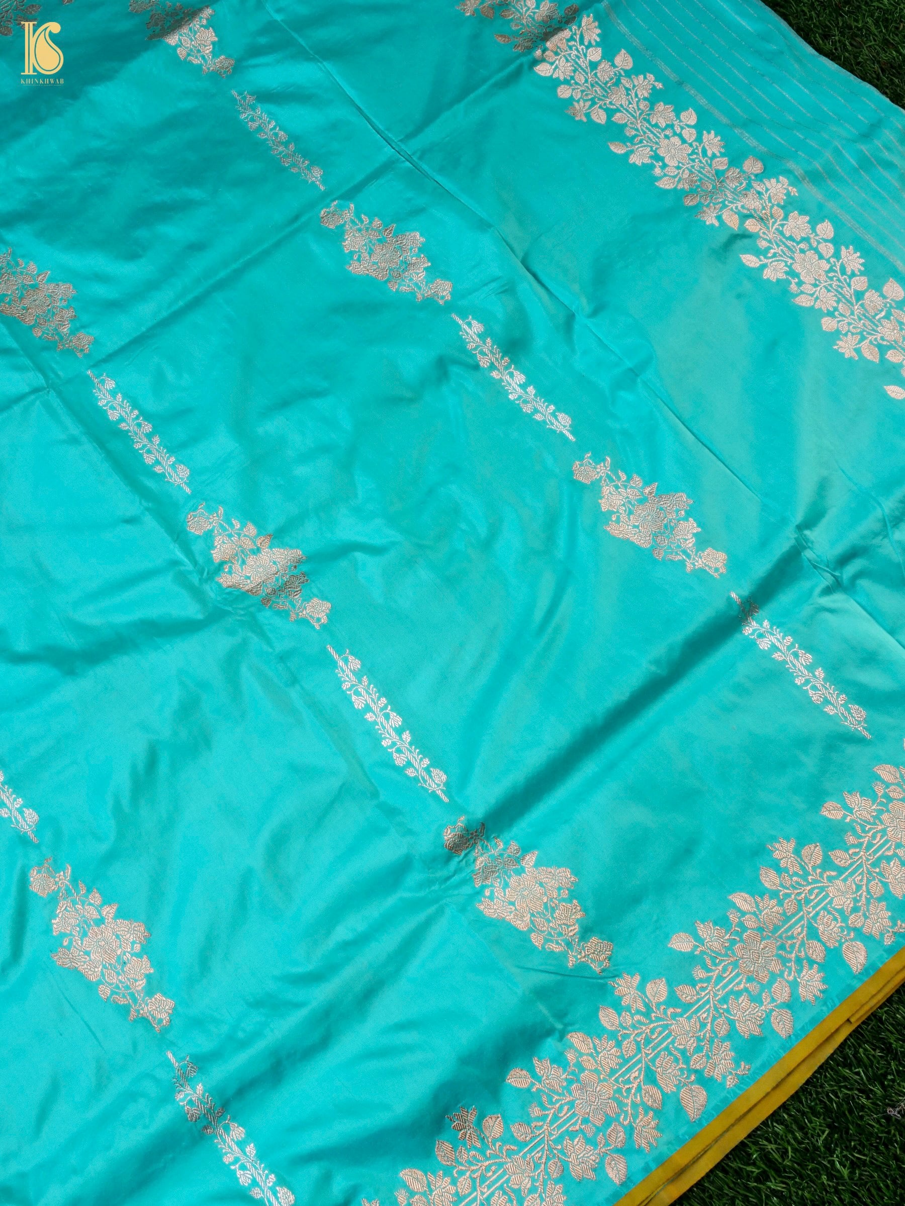 Banarasi Handloom Pure Katan Silk Kadwa Saree