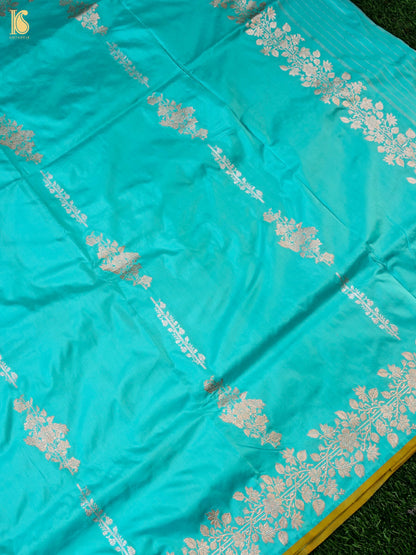 Banarasi Handloom Pure Katan Silk Kadwa Saree