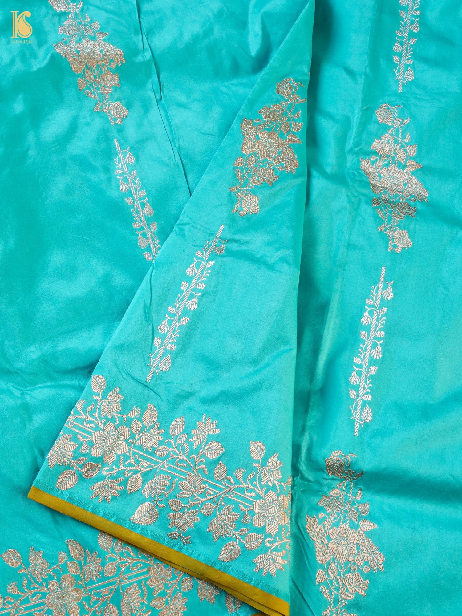 Banarasi Handloom Pure Katan Silk Kadwa Saree