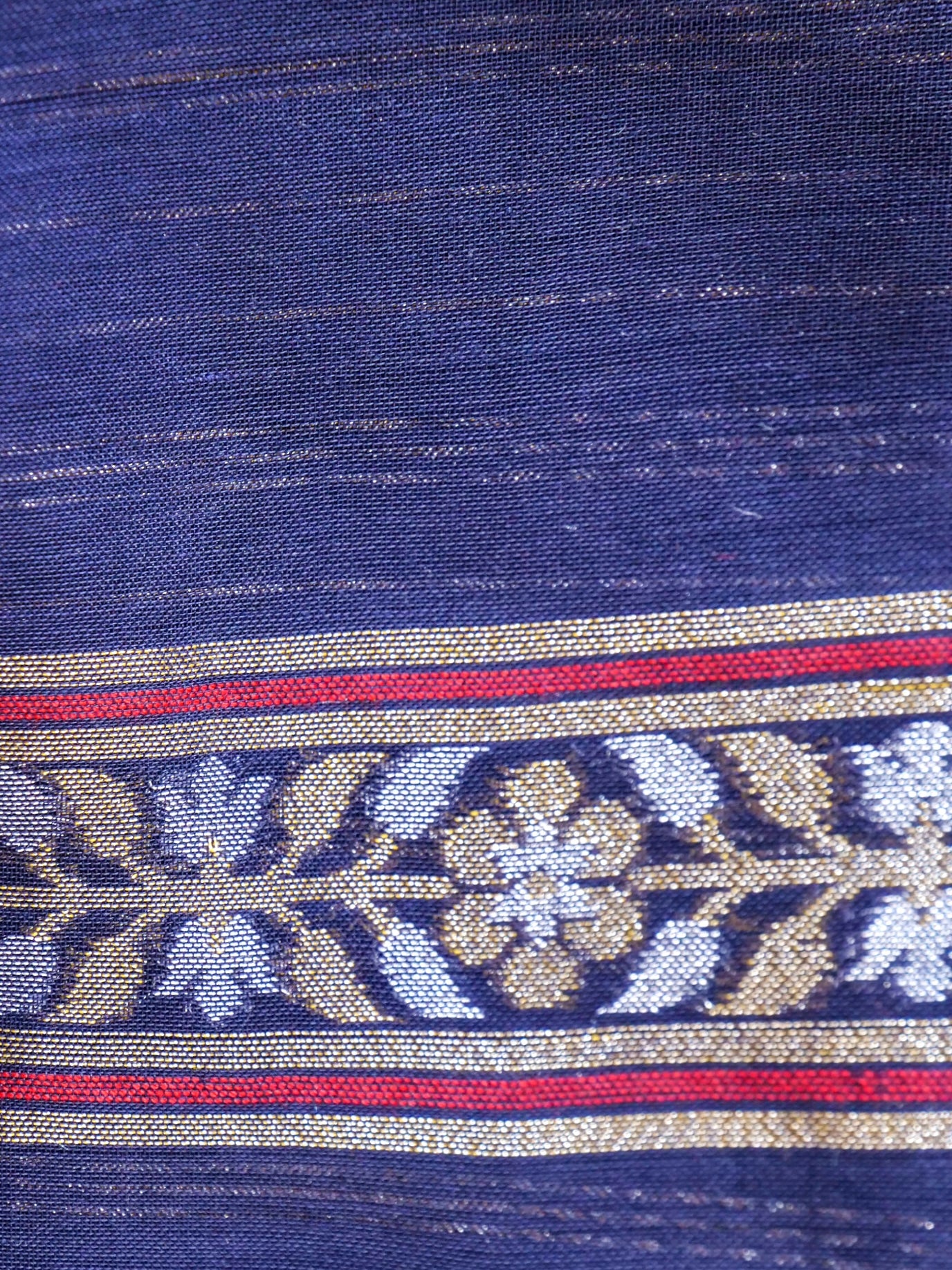 Banarasi Cotton Handloom Jamdani Ektara Saree