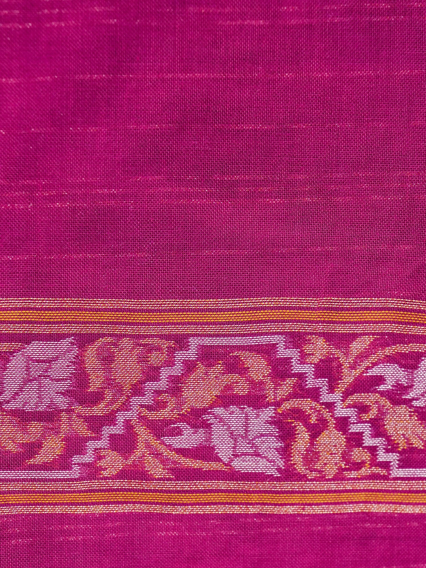 Banarasi Cotton Handloom Jamdani Ektara Saree