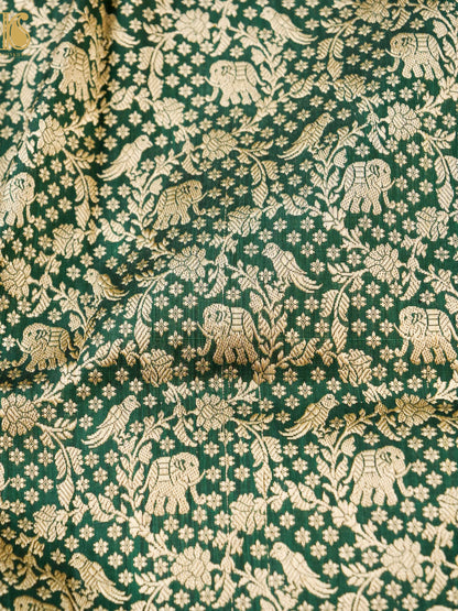 Handloom Banarasi Katan Silk Shikargah Dupatta