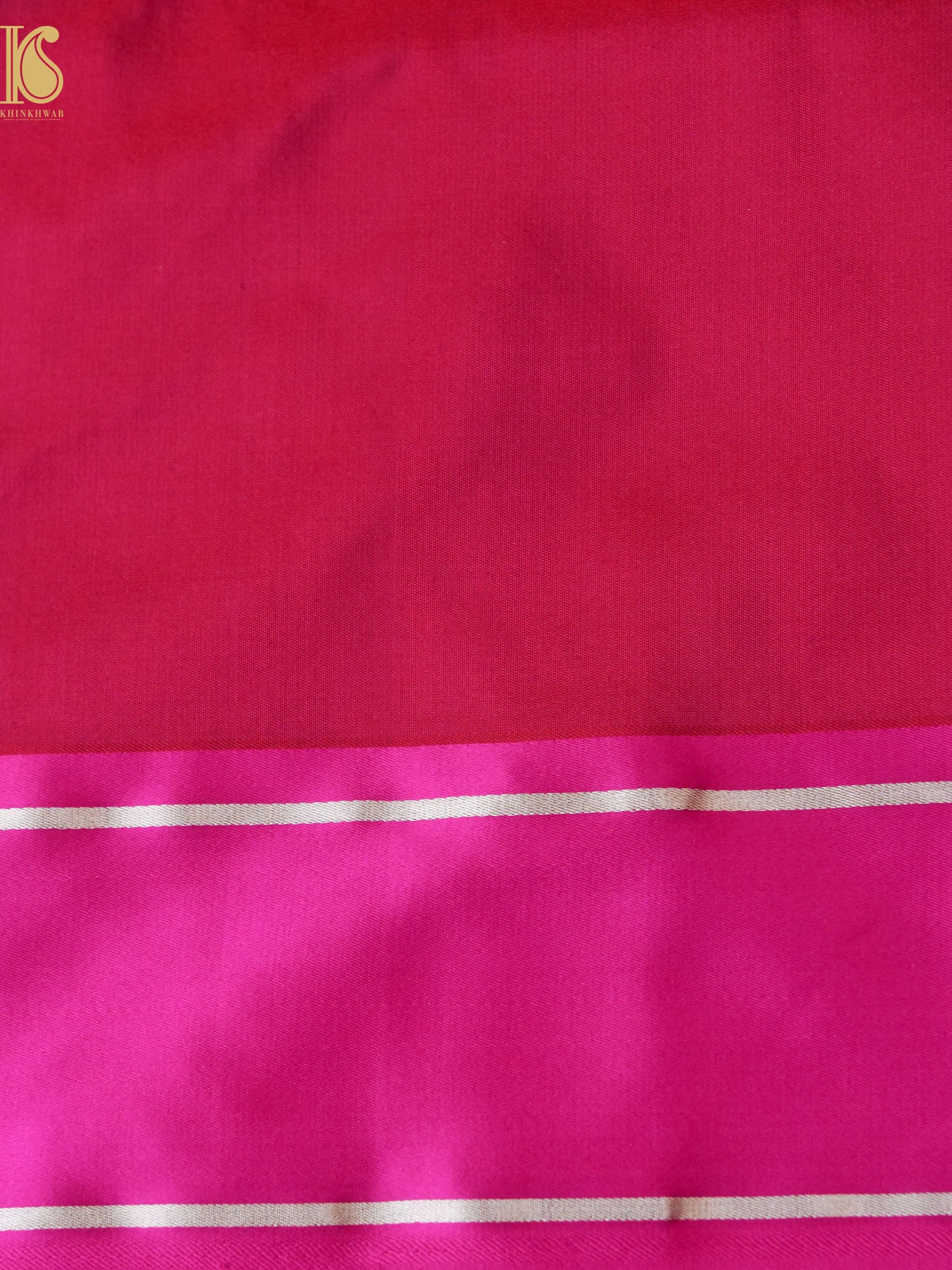 Handwoven Pure Mashru Silk Kadwa Banarasi Saree