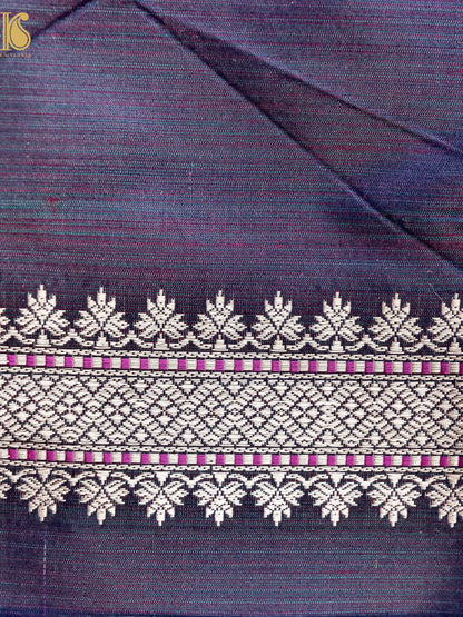 Handwoven Pure Sateen Silk Kadwa Banarasi Saree