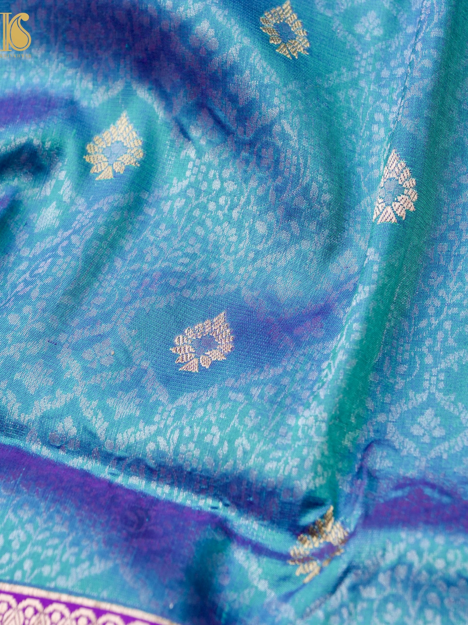 Banarasi Handloom Pure Katan Silk Kadwa Saree