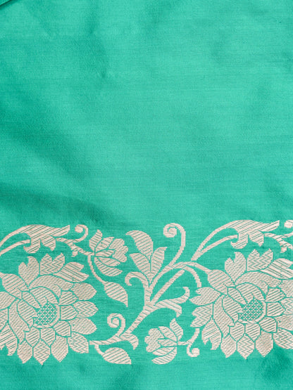 Banarasi Handloom Pure Katan Silk Kadwa Saree