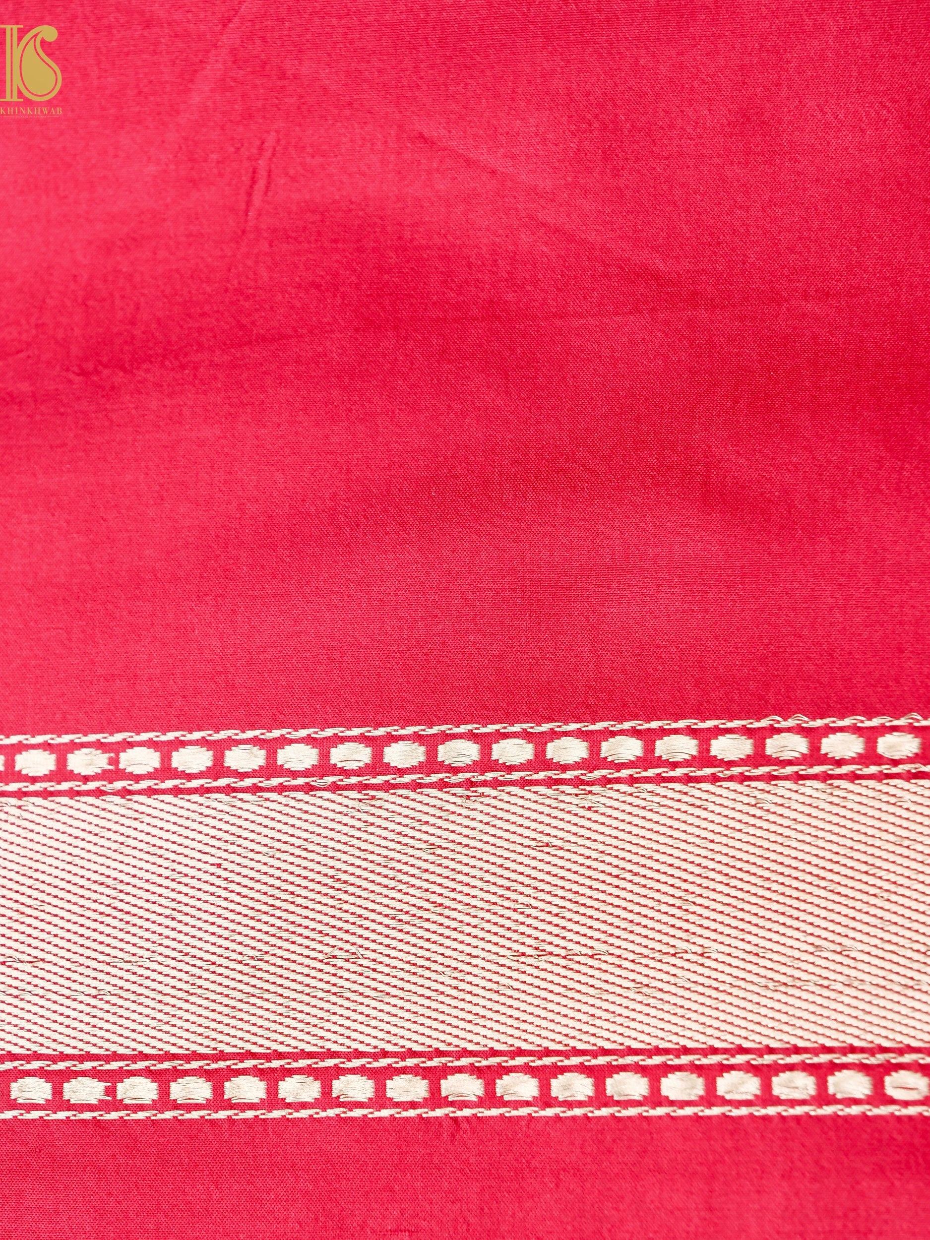 Banarasi Handloom Pure Katan Silk Kadwa Saree