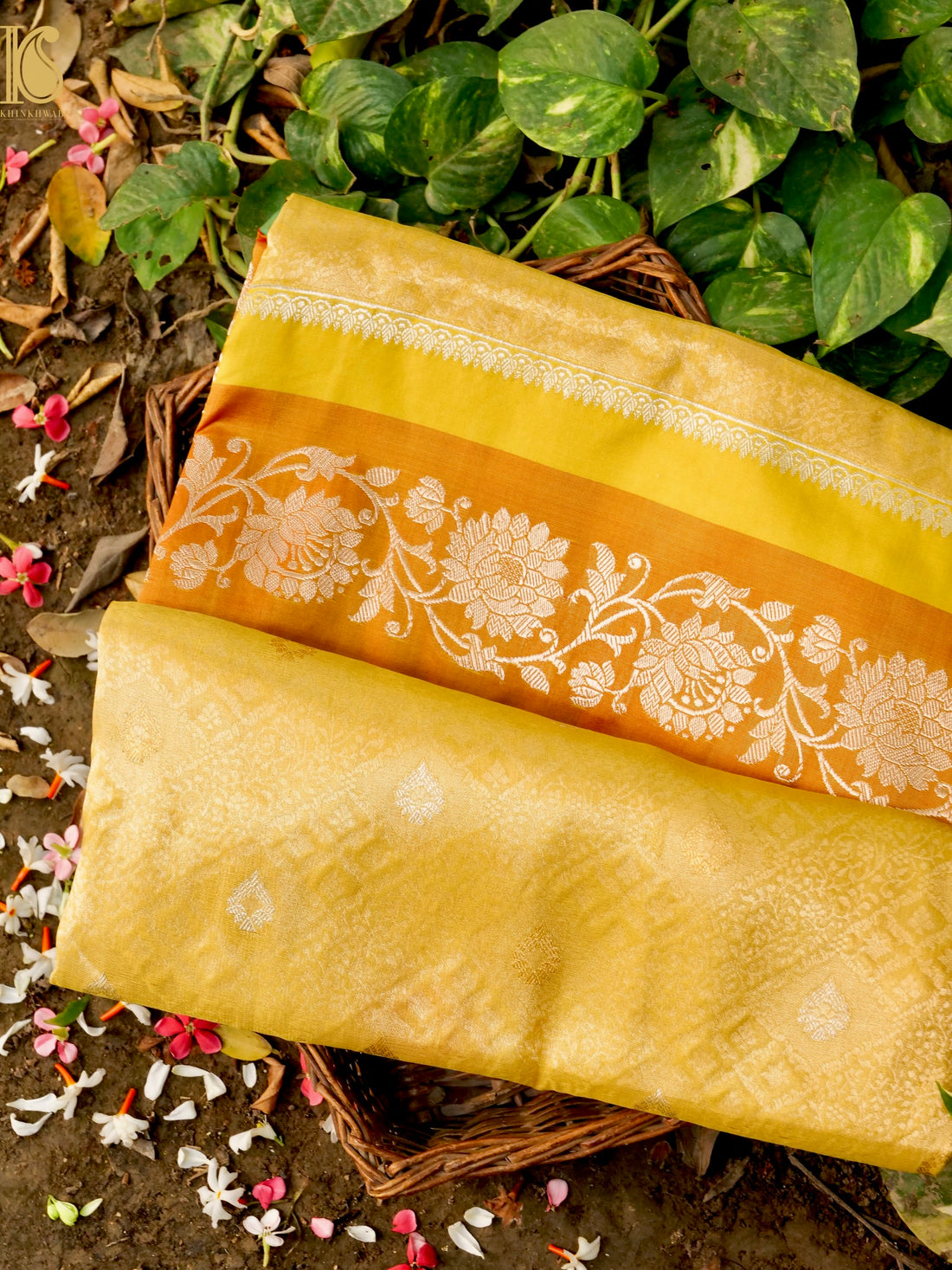 Banarasi Handloom Pure Katan Silk Kadwa Saree