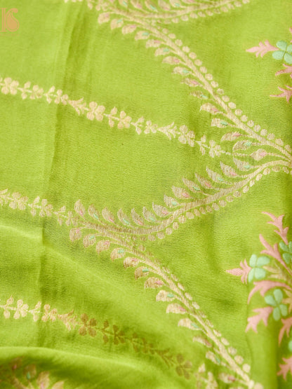 Banarasi Georgette Dupatta with Meenakari