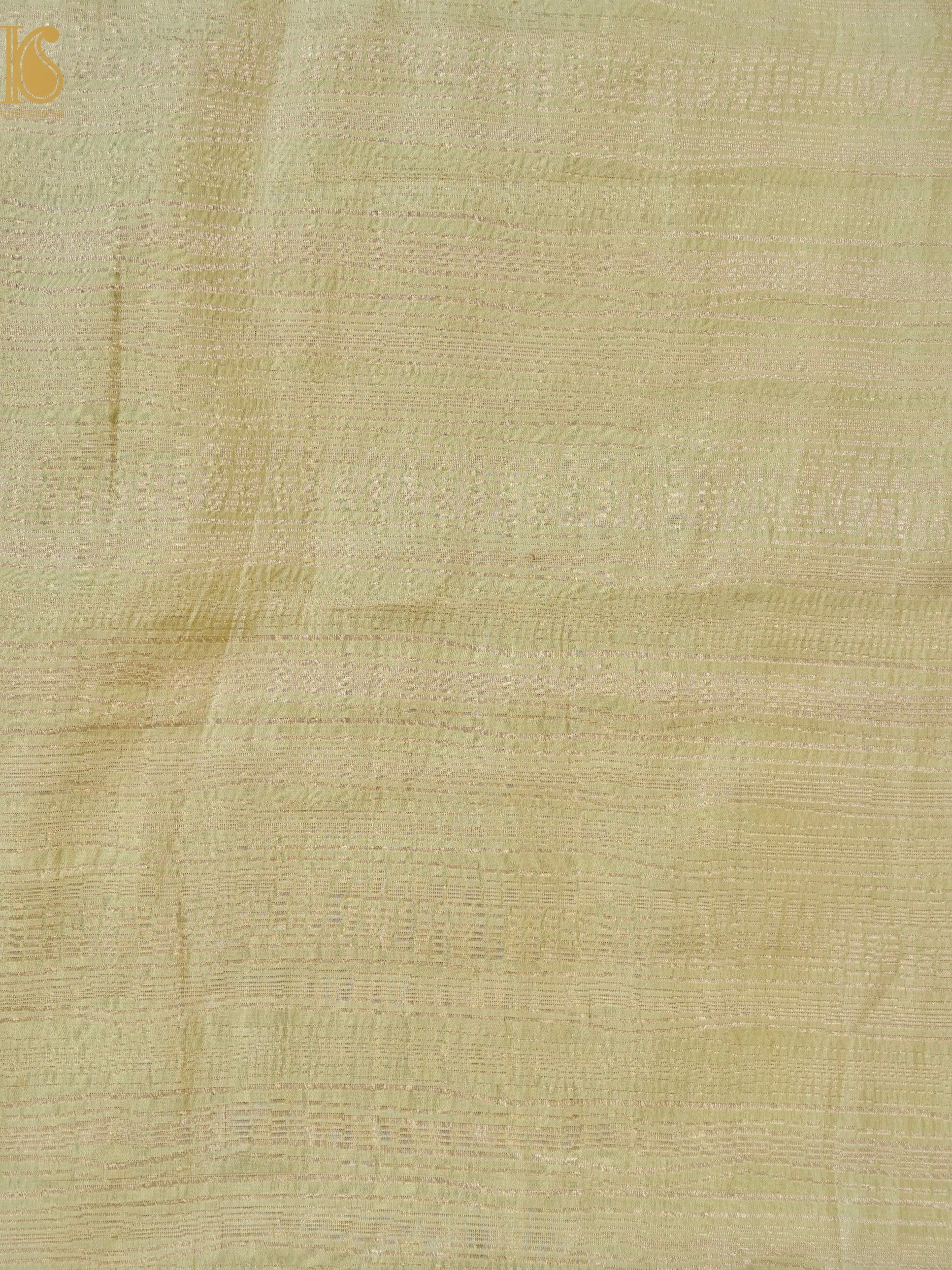 Handloom Pure Brocade Banarasi Fabric