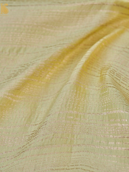 Handloom Pure Brocade Banarasi Fabric