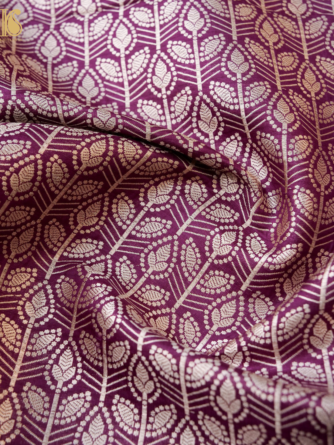 Handloom Pure Brocade Banarasi Fabric