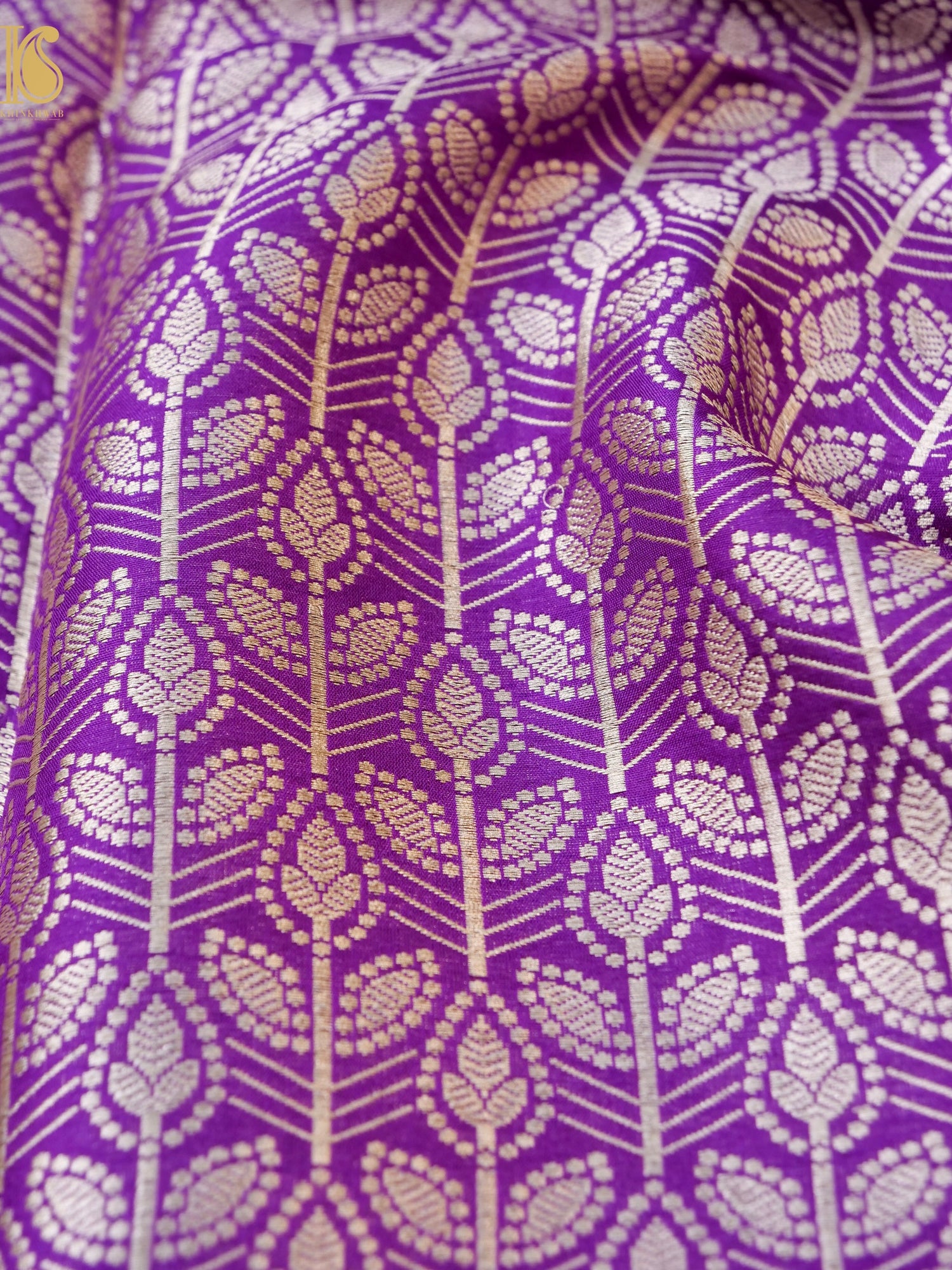 Handloom Pure Brocade Banarasi Fabric