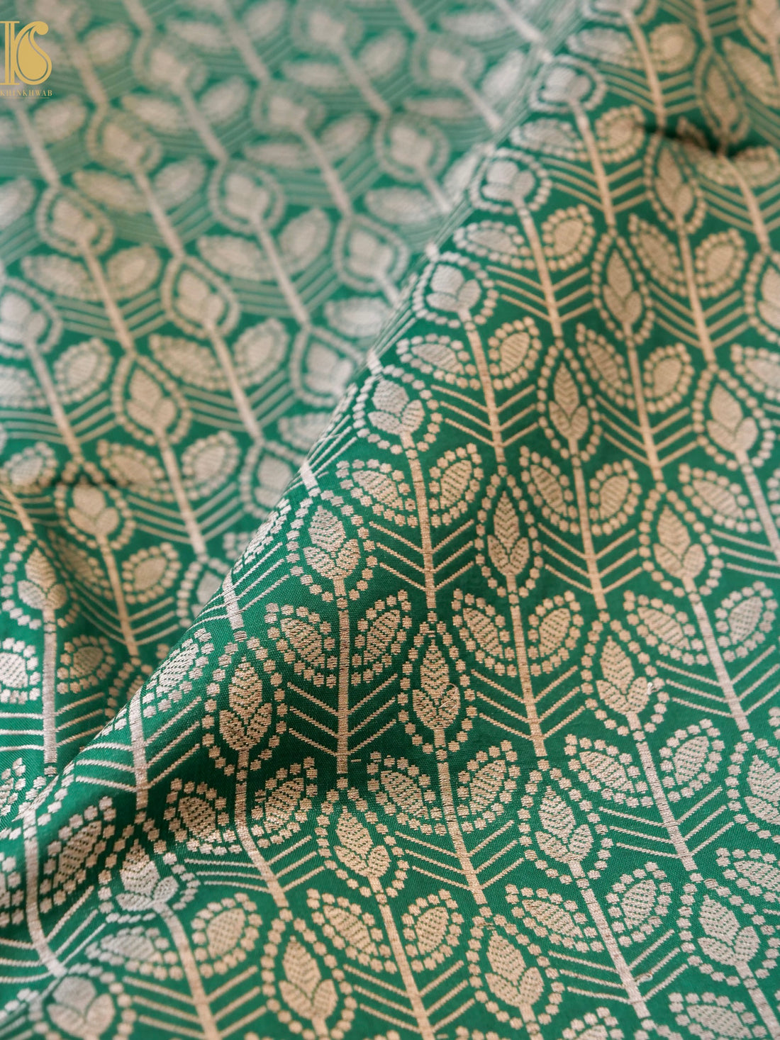 Handloom Pure Brocade Banarasi Fabric