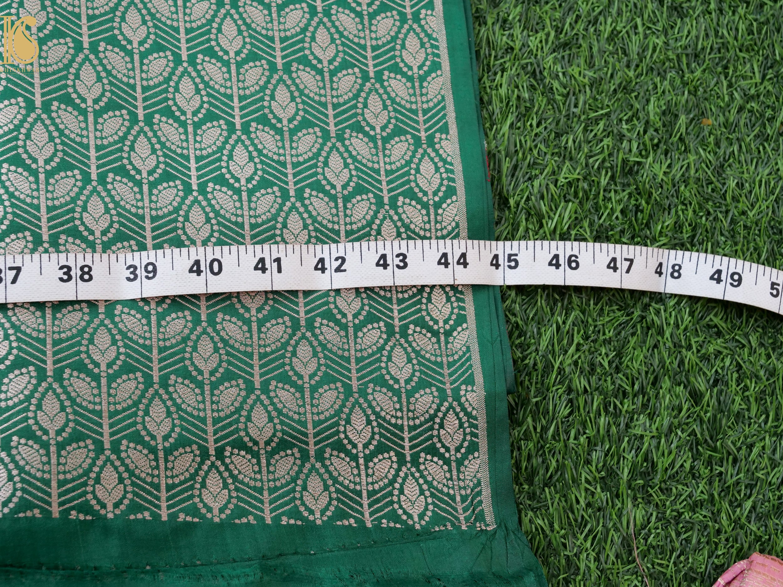 Handloom Pure Brocade Banarasi Fabric