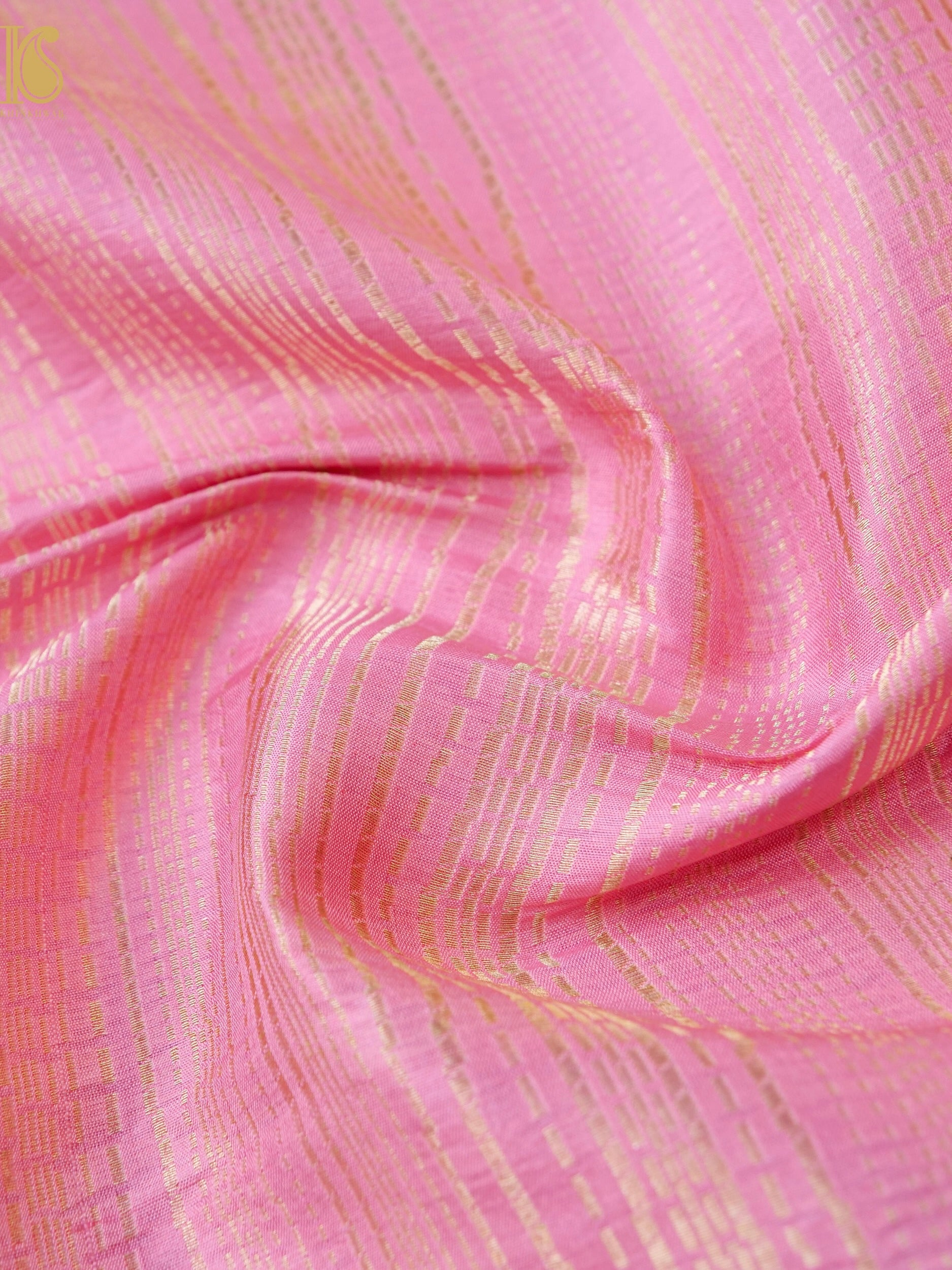 Handloom Pure Brocade Banarasi Fabric