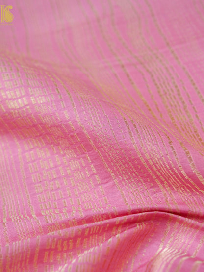 Handloom Pure Brocade Banarasi Fabric