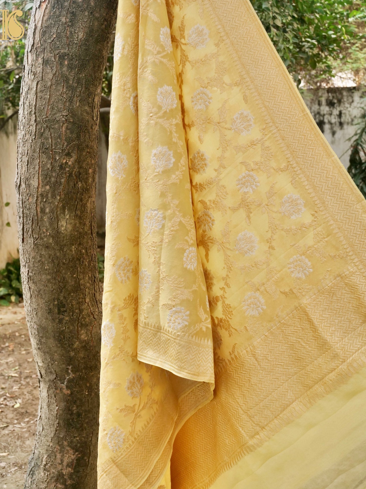 Georgette Banarasi Jaal Dupatta