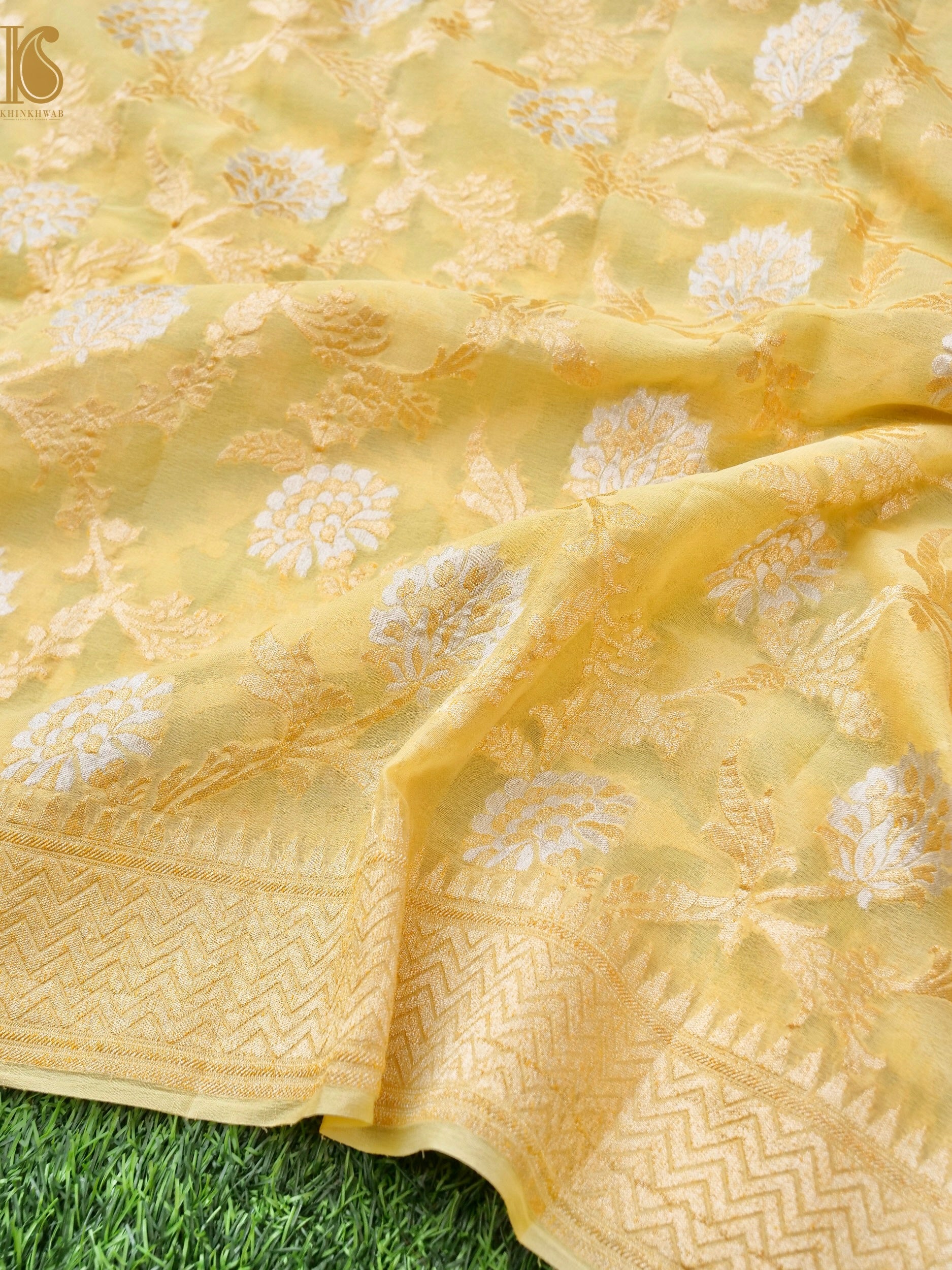 Georgette Banarasi Jaal Dupatta