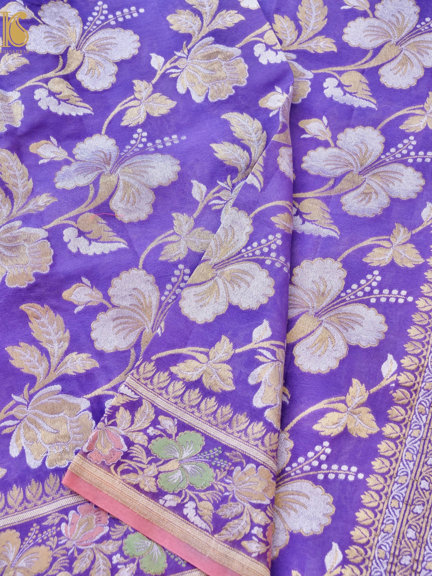 Georgette Banarasi Dahlia Dupatta