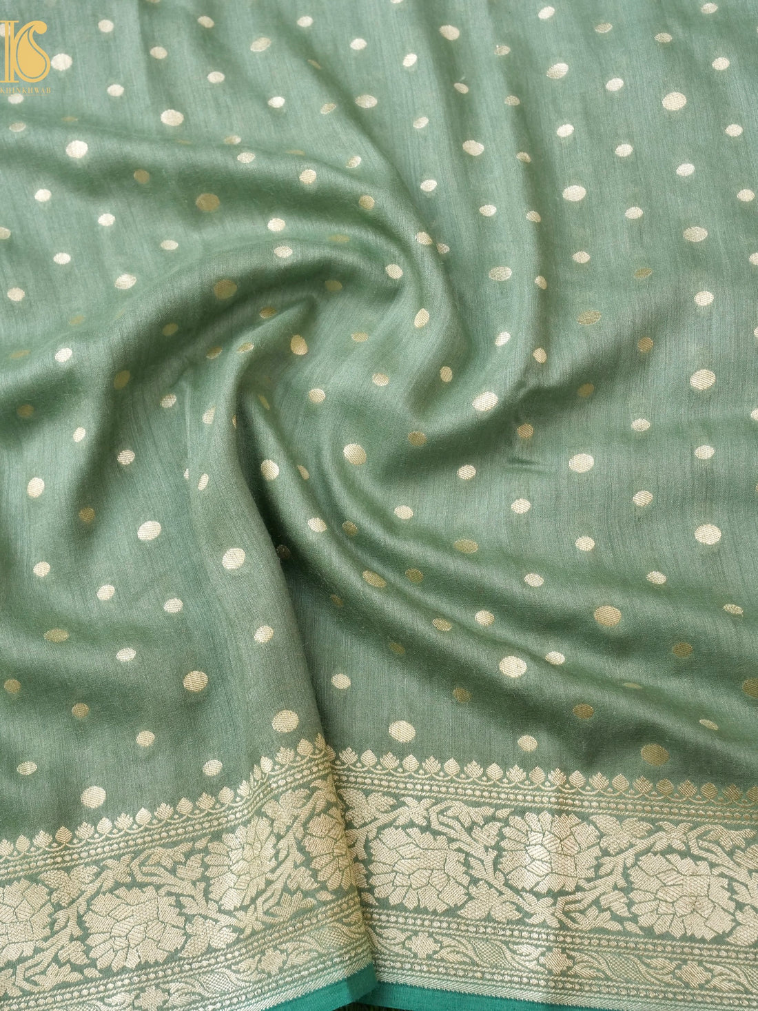 Handwoven Banarasi Moonga Silk Dupatta