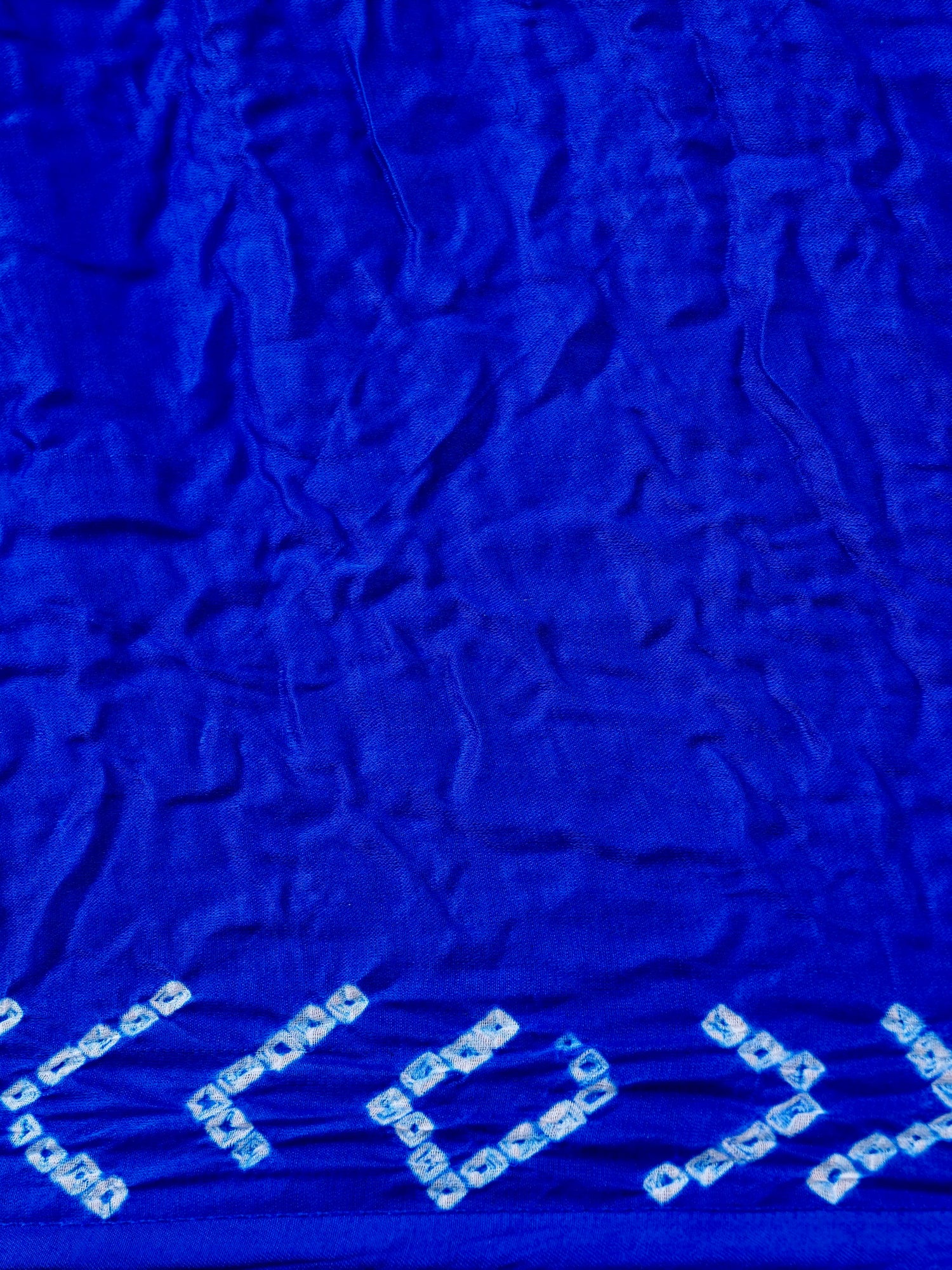 Handwoven Gajji Silk Gharchola Bandhani Saree