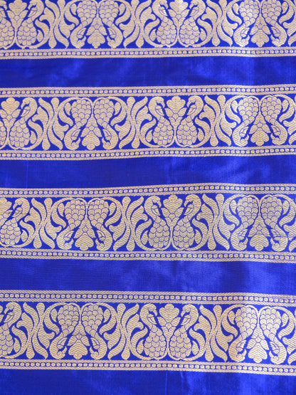 Handloom Banarasi Katan Silk Kalidar Lehenga