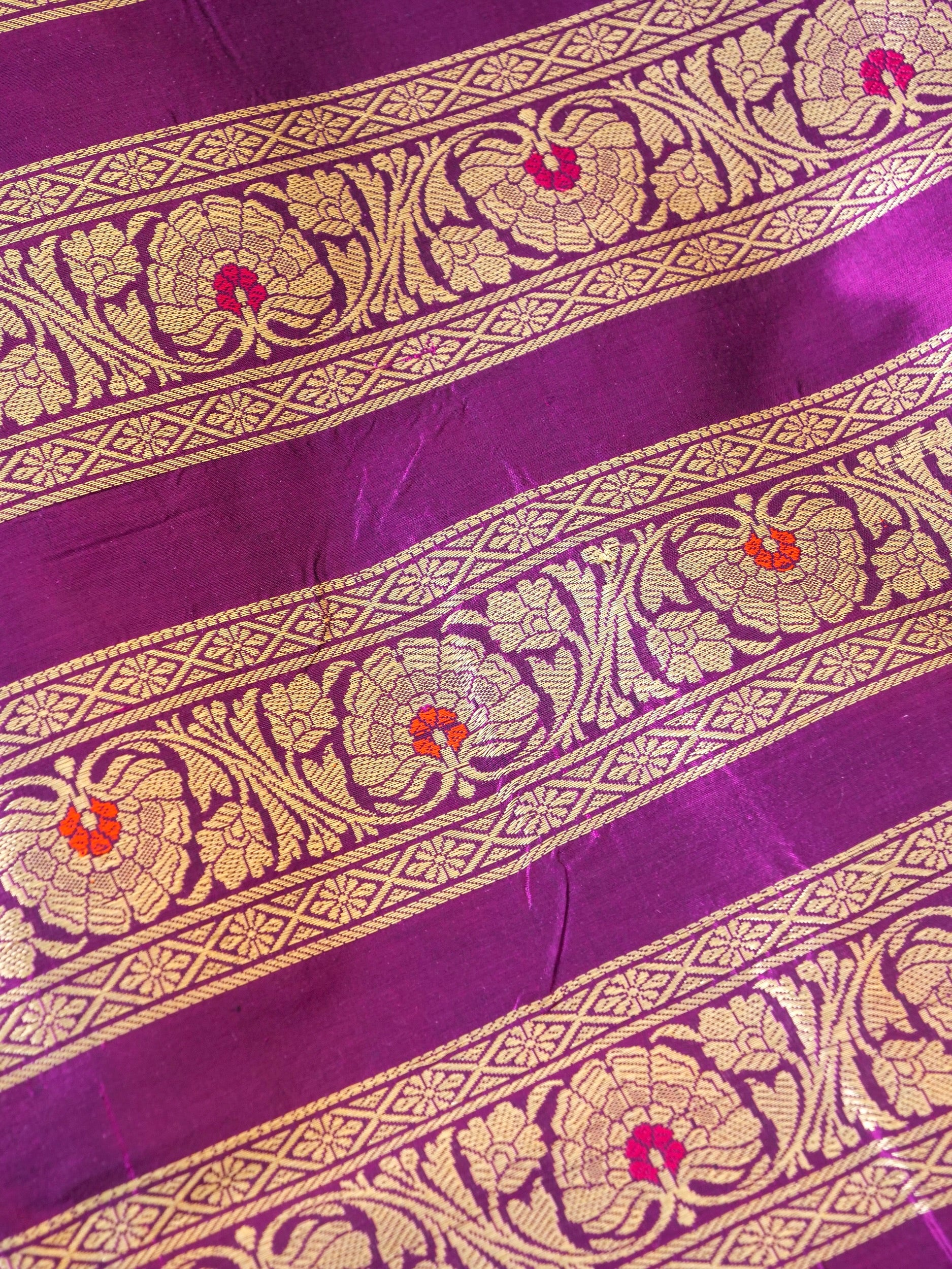 Handloom Banarasi Katan Silk Kalidar Lehenga