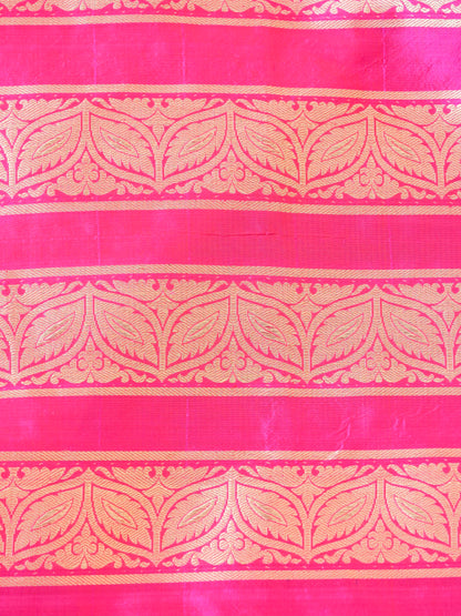 Handloom Banarasi Katan Silk Kalidar Lehenga