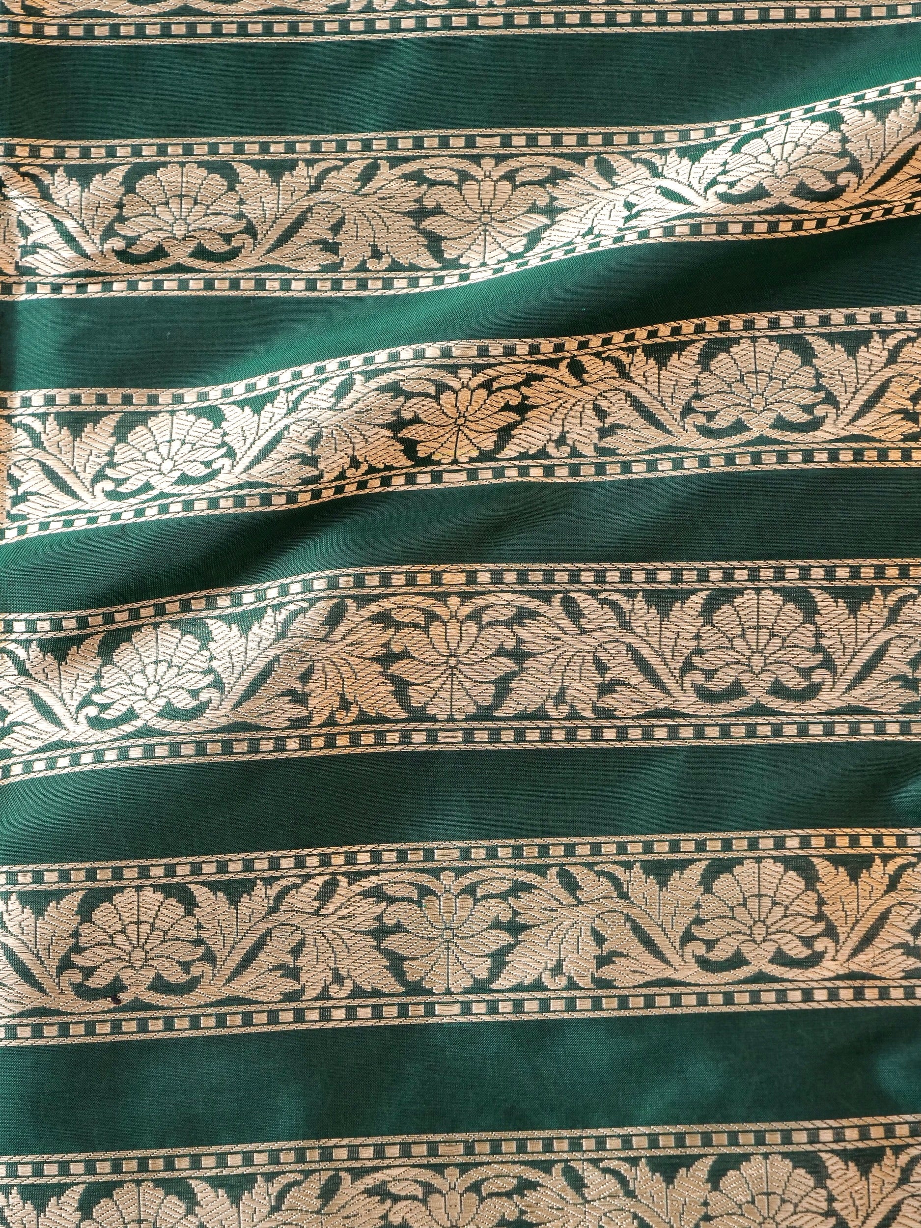 Handloom Banarasi Katan Silk Kalidar Lehenga