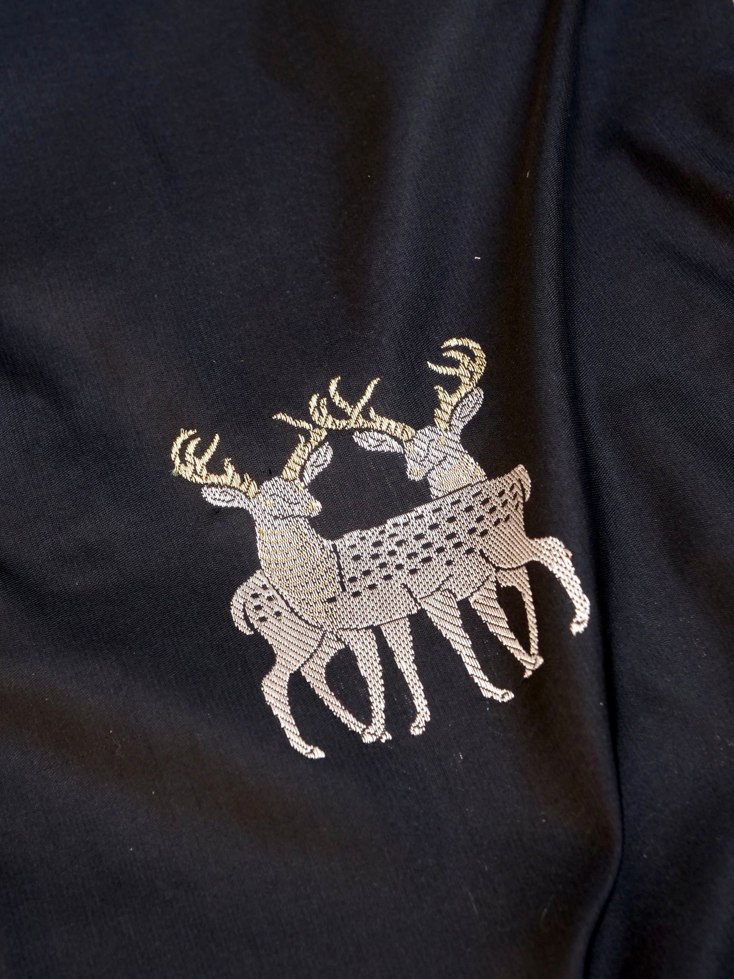 Handloom Banarasi Pure Katan Silk Zarmrig Kadwa Saree